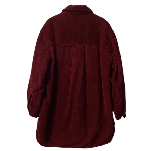 🔥Bershka Women's Burgundy Jacket 🧥 - Picture 10 of 10